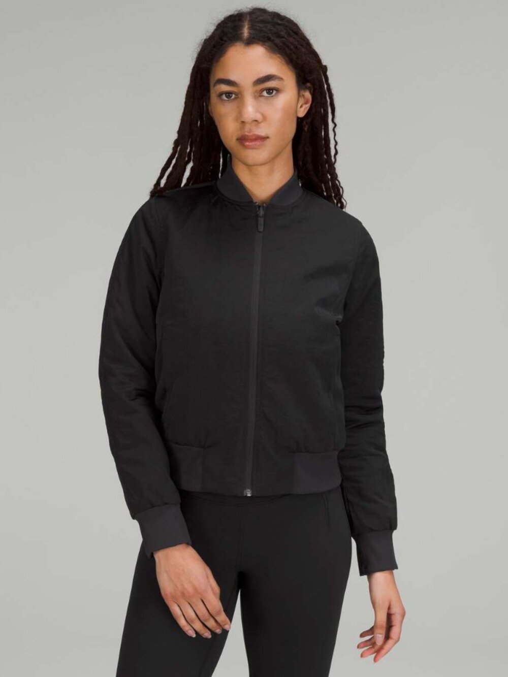 Lululemon Reversible Non-Stop Bomber Jacket, size 6